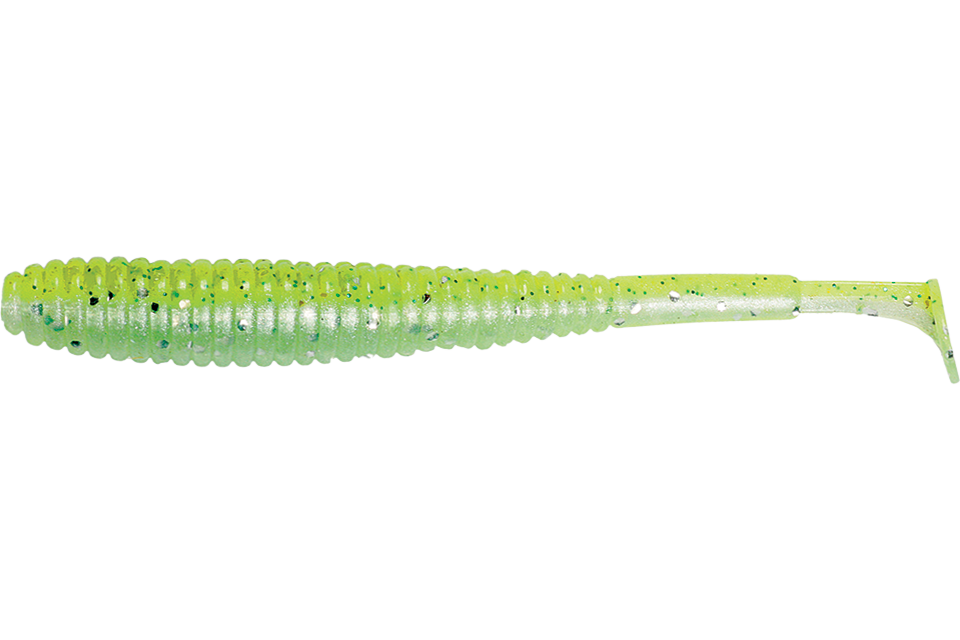 glow chartreuse shad